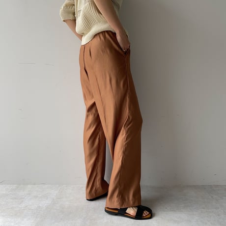 《予約販売》glossy daily pants/2colors_np0387