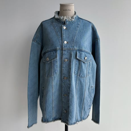 《予約販売》crash denim jacket/2colors_no0356