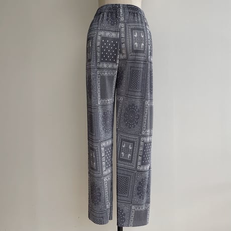 《予約販売》paisley rincl easy pants/2colors_np0834