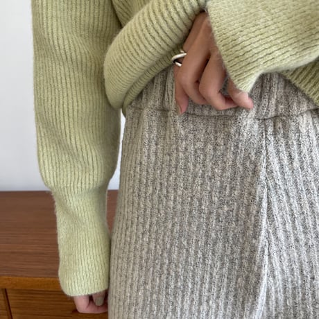 《予約販売》knit lib pants/2colors_np0515