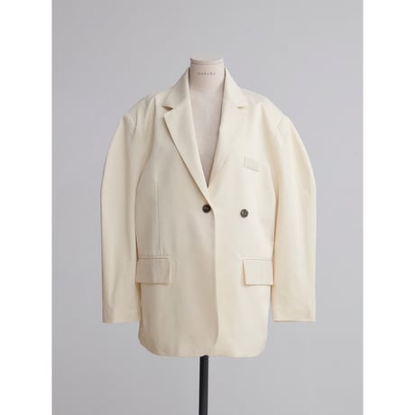 《予約販売》oval sleeve jacket/2colors_no0510