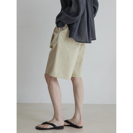 《予約販売》twill summer half chino pants/2colors_np1114