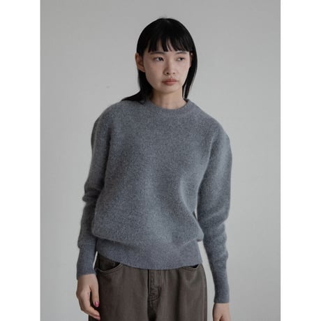 《予約販売》silhouette angora knit pullover/2colors_nt2196