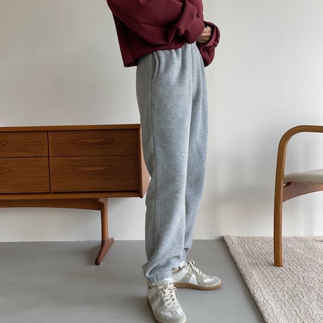《予約販売》creamy jogger pants/2colors_np0498