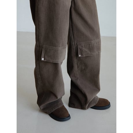 《予約販売》knee accent twill pants/2colors_np1160