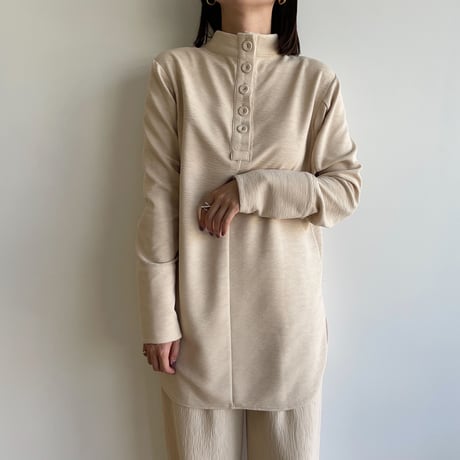 【nokcha original】2way jacquard blouse_nb0047