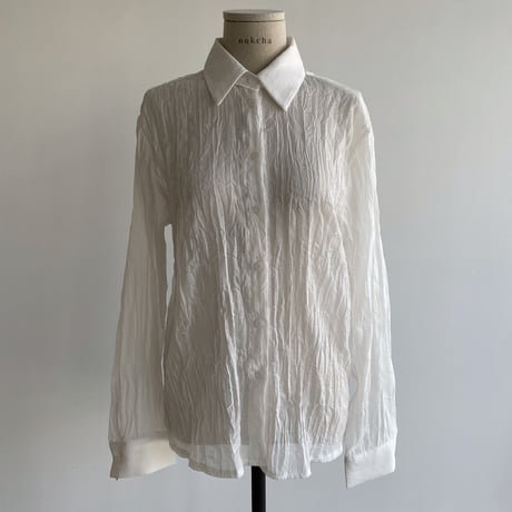 《予約販売》sheer rincl shirt/2colors_nb0054