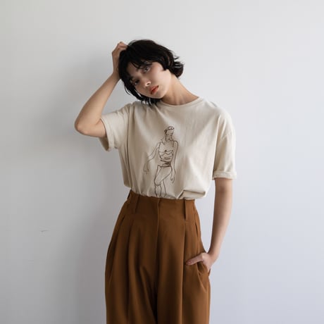 【nokcha original】people tee/2colors_nt1351