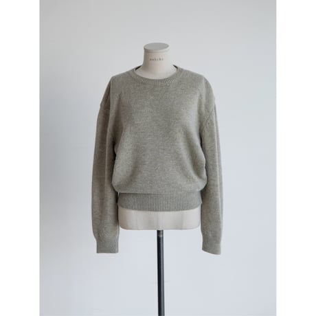 《予約販売》accent mannish knit pullover/2colors_nt2480