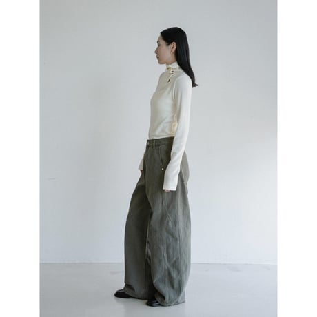 《予約販売》ashed twill pants/2colors_np1193