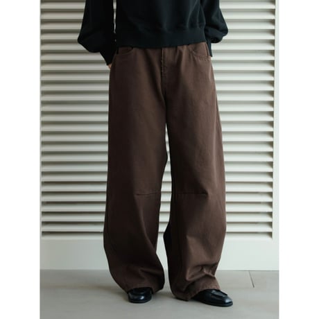 【 RESTOCK 】【NOKCHA original】oval cotton pants_np1154