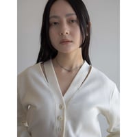 《予約販売》cut out accent cardigan/2colors_nt2010