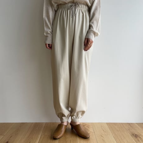 《予約販売》jacquard jogger pants/2colors_np0570