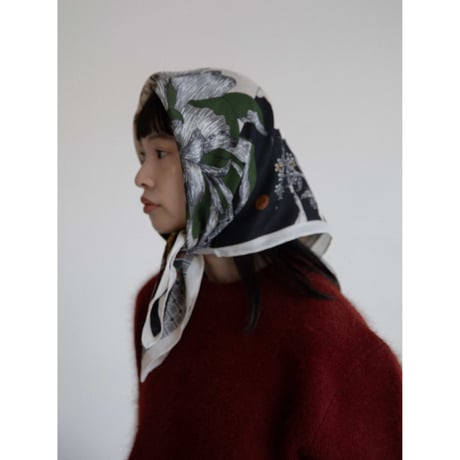 《予約販売》vintage like scarf/2colors_na0691