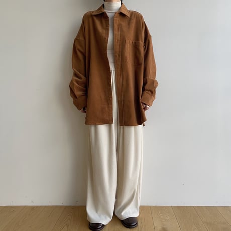 《予約販売》corduroy over shirt/2colors_nb0206