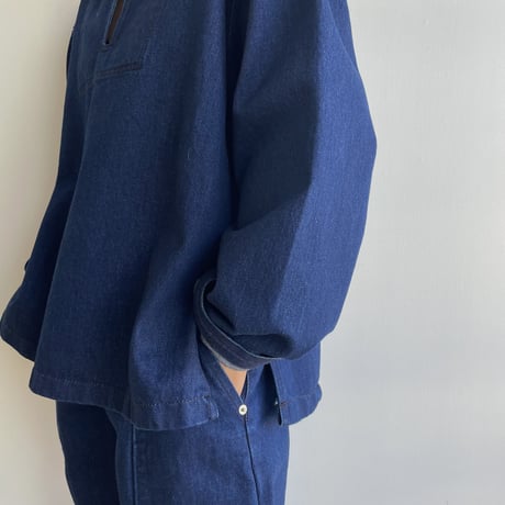 【nokcha original】denim shirt jacket_no0311