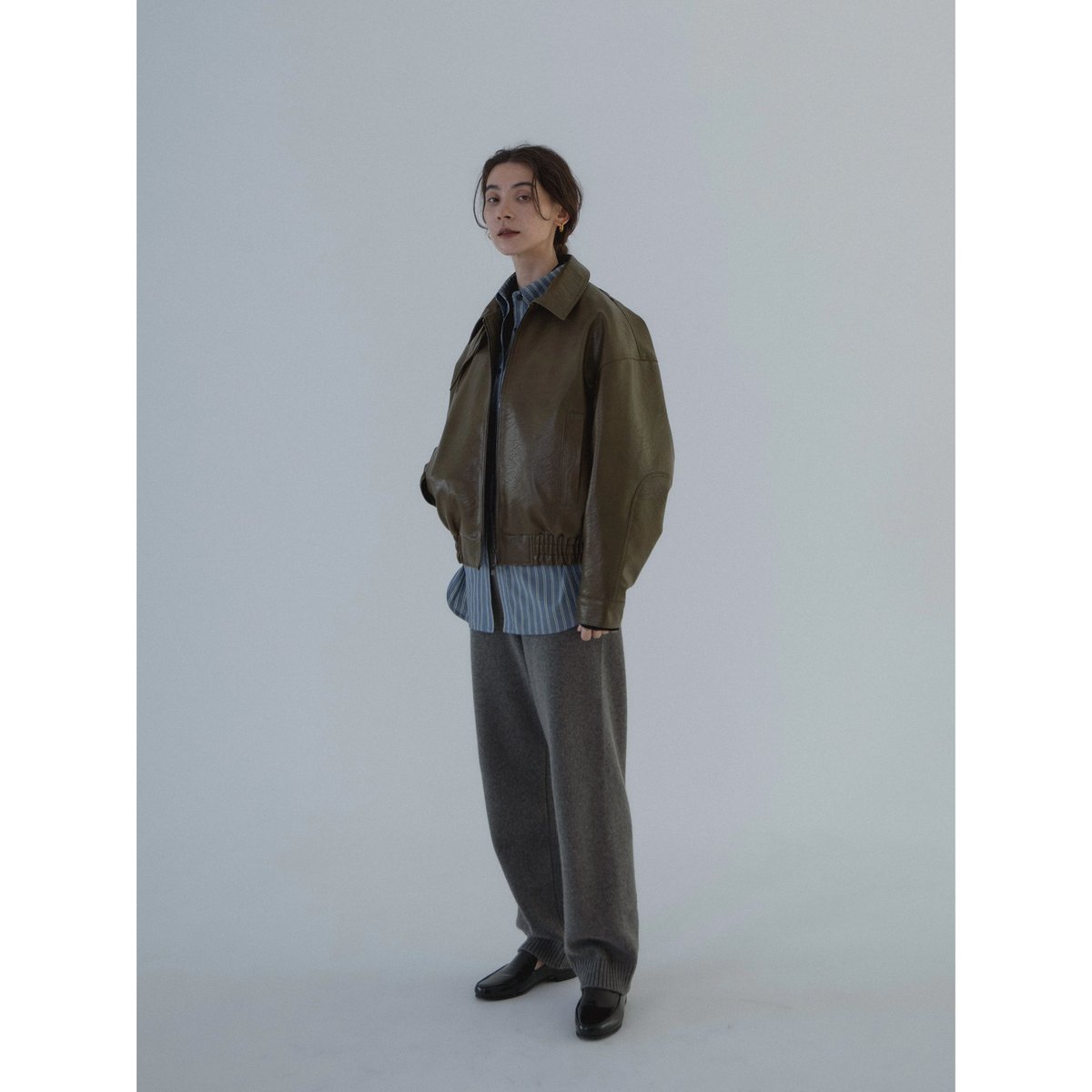 AUTHENTIC series - throat latch fake leather
