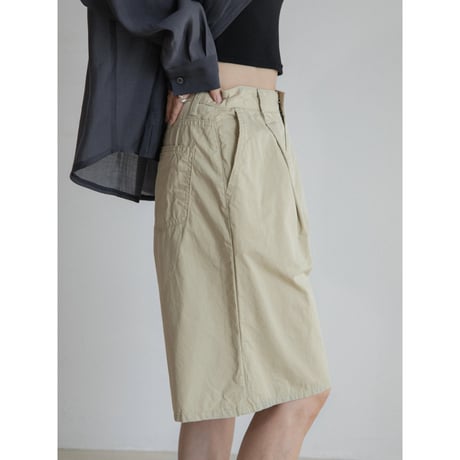 《予約販売》twill summer half chino pants/2colors_np1114