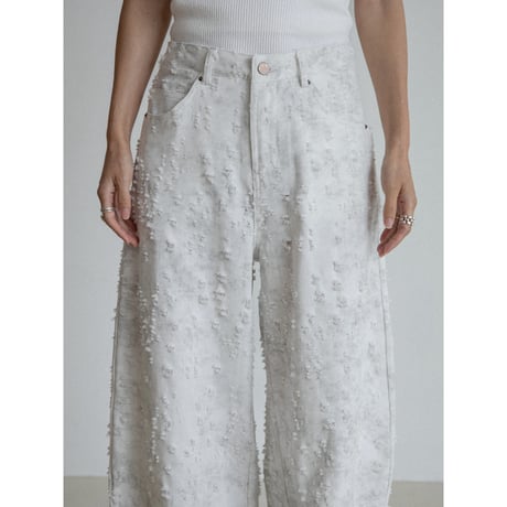 《予約販売》jacquard ennui jeans_nj0143