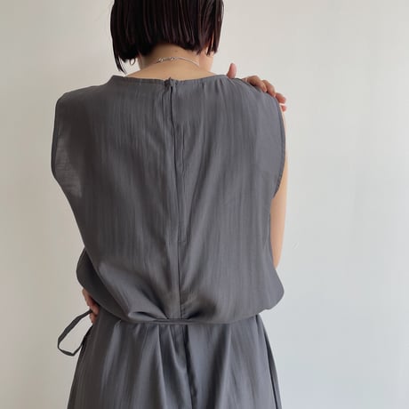 《予約販売》2way slit long ops/2colors_nd0148