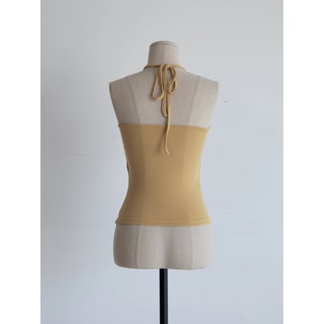 《予約販売》cup in holter neck lib camisole/3colors_nt2351
