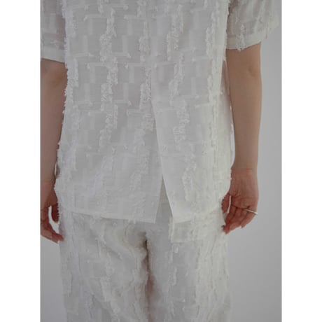 【NOKCHA original】jacquard shirt/3colors_nb0244