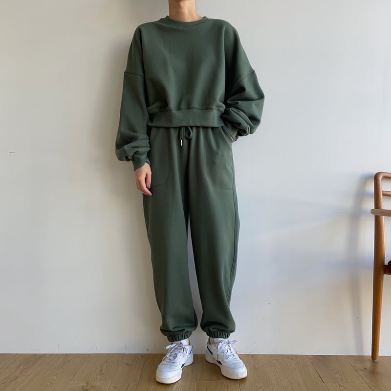 パンツ NOKCHA original vintage like sweat pants nokcha original】“nc”jogger pants/3colors_np075