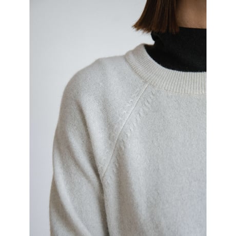 《予約販売》raglan simply knit pullover/2colors_nt2479