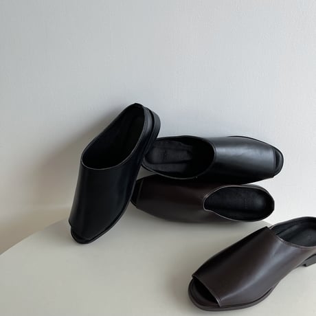 《予約販売》simply flat mule/2colors_na0526