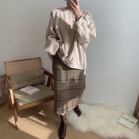✳︎予約販売✳︎london check sk/2colors_ns0023