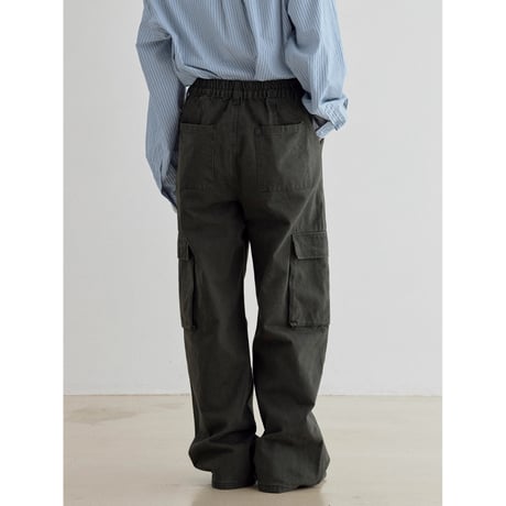 《予約販売》mannish cargo pants/2colors_np1235