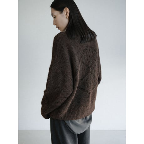 《予約販売》accent mohair knit pullover/2colors_nt2461