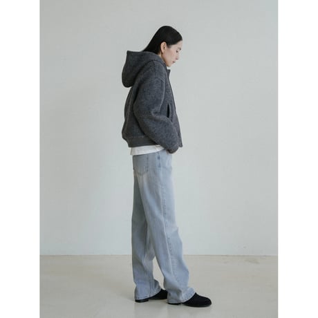 《予約販売》wool hoodie blouson/2colors_no0485