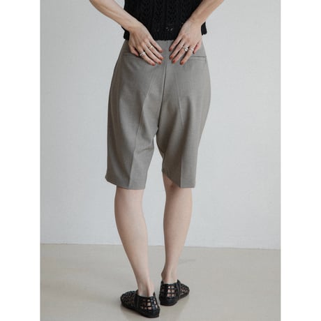 《予約販売》mannish tuck half pants/2colors_np1109