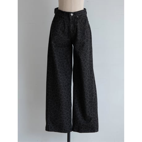 《予約販売》daisy black jeans_nj0147