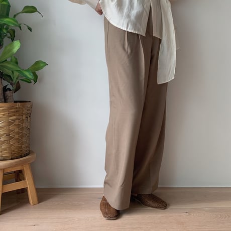 ✳︎予約販売✳︎belt set wide  pants_np0050