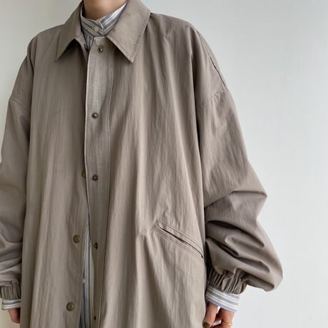 【nokcha original】s/s long coach jacket/graige_no0284