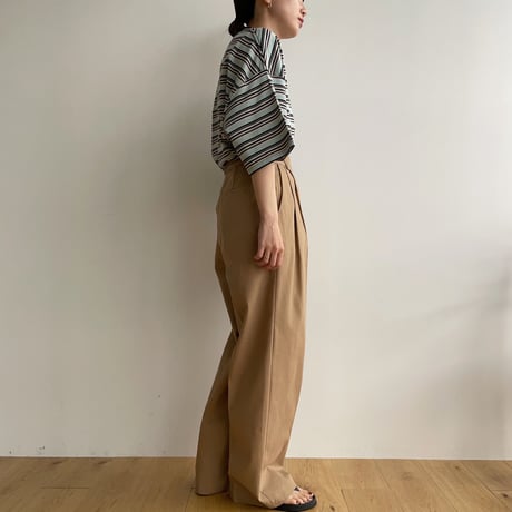 《予約販売》tuck light chino pants/2colors_np0802