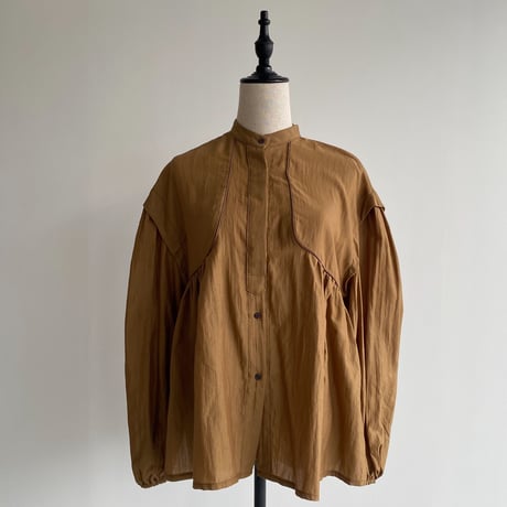 【nokcha original】lady gather blouse_nt1048