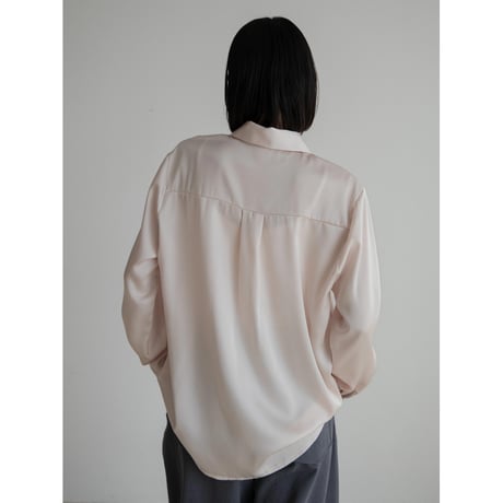 《予約販売》silky lady shirt/2colors_nb0285