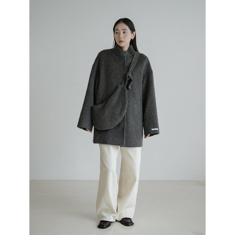 RESTOCK 】bag set half coat/2colors_no0479 | N