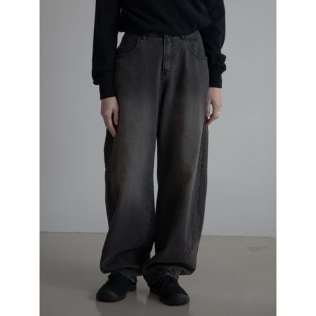 《予約販売》vintage like oval jeans_nj0112