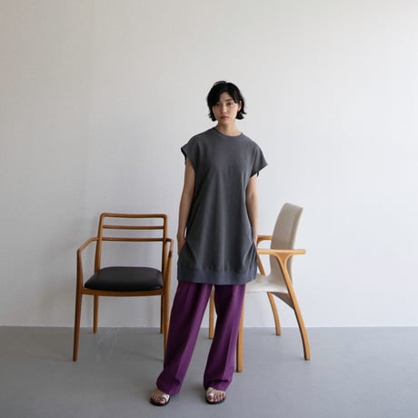 【nokcha original】waist pants/grape_np0596