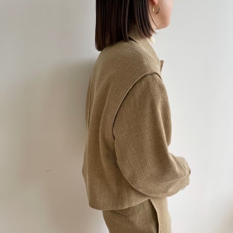 【nokcha original】material minimal jacket_no0206