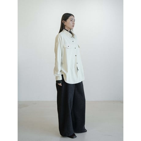 《予約販売》soft stripe shirt/2colors_nb0354
