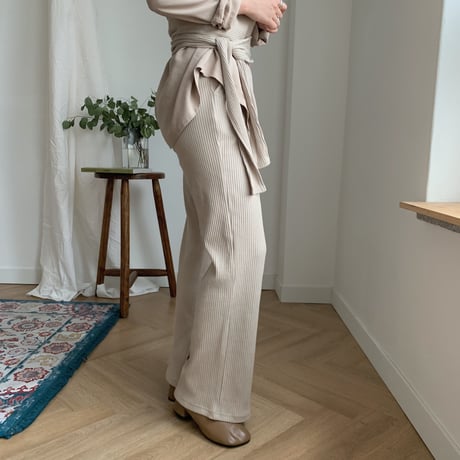 【NOKCHA original】bustier setup /beige_nt0080