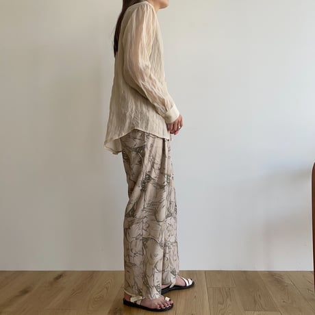 《予約販売》sheer rincl shirt/2colors_nb0054