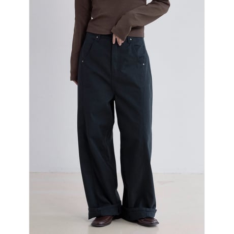 《予約販売》cotton accent pants/2colors_np1226