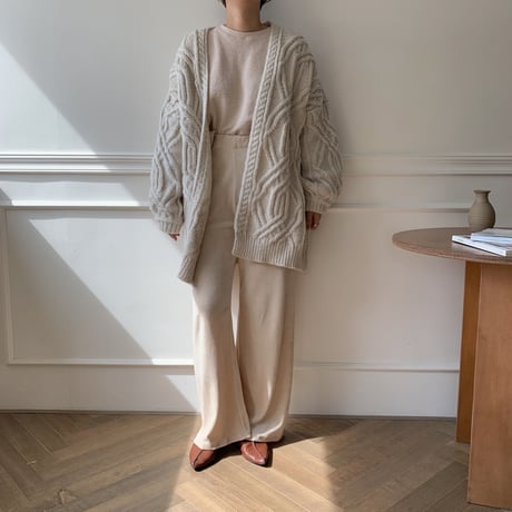 ✳︎予約販売✳︎velvet relaxy pants /2colors_np0069