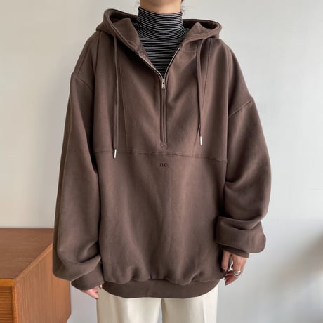 【nokcha original】“nc”zip parker/3colors(unisex)_nt1147